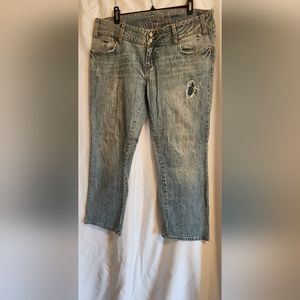 American Eagle low rise jeans